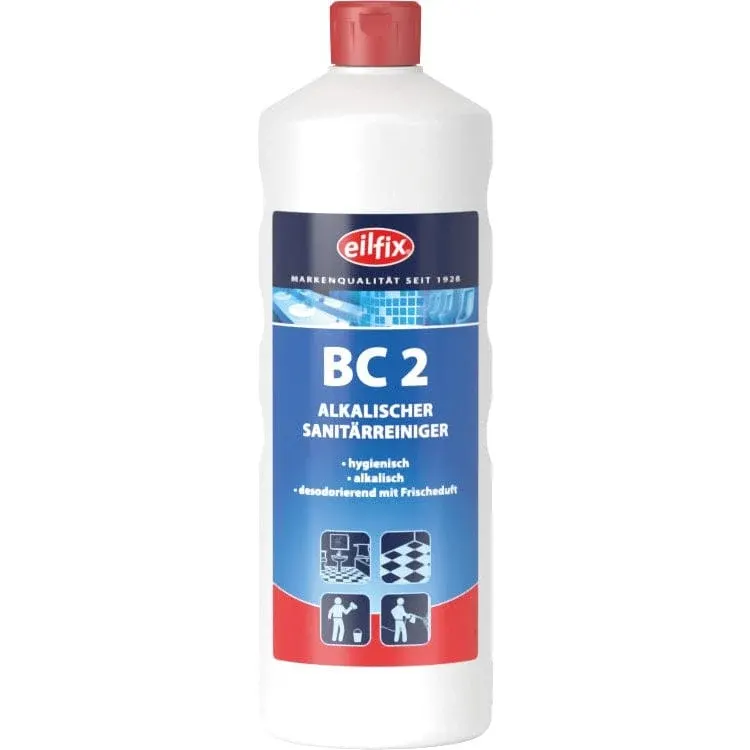 EILFIX BC 2 SANITÄRREINIGER, alkalisch 1 Liter Flasche