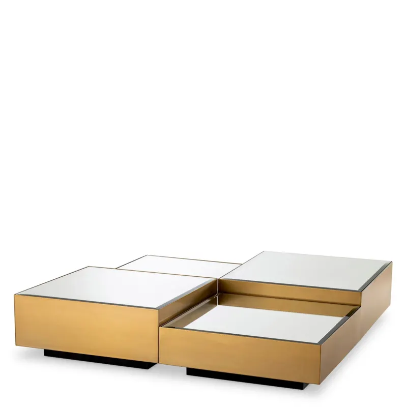 Brass Coffee Tables (4) Esposito | Eichholtz Miami