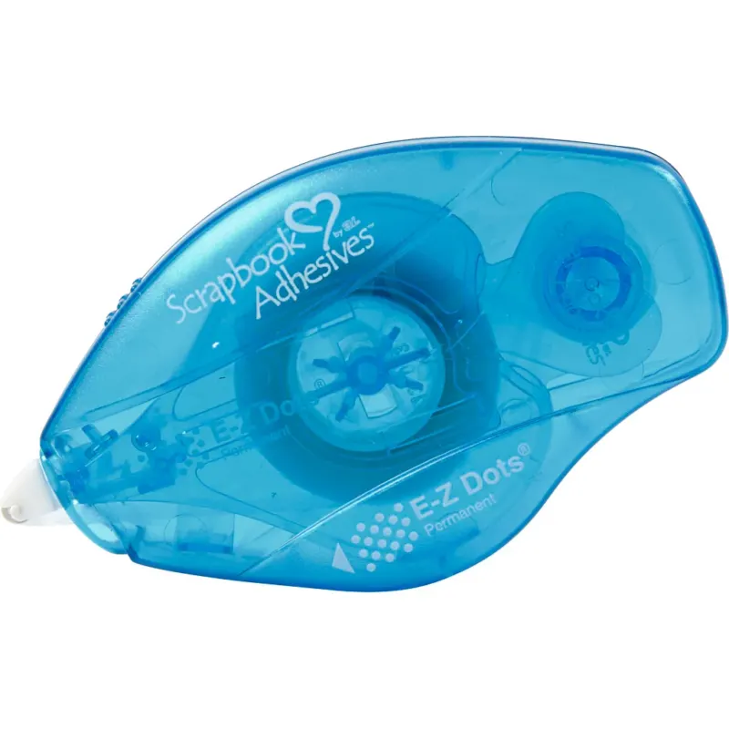 E-Z Runner®, dots, permanent glue, W: 8 mm, 15 m/ 1 roll