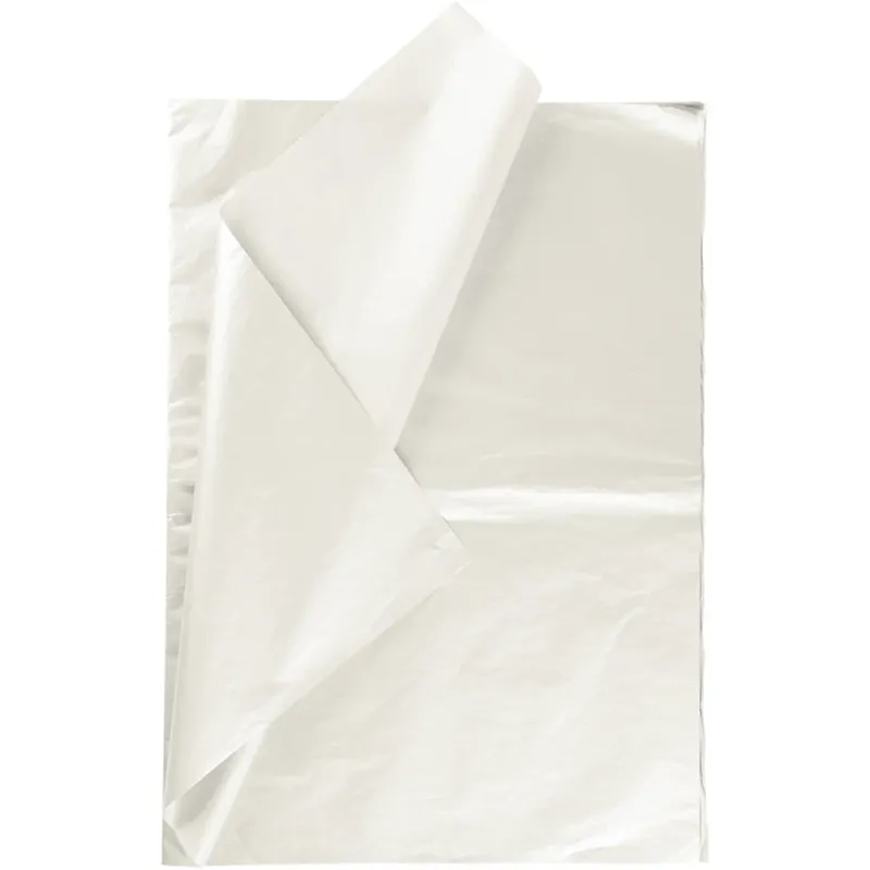 Tissue paper, 50x70 cm, 17 g, mother-of-pearl, 25sheet