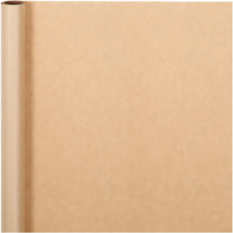 Wrapping Paper, W: 50 cm, 60 g, beige, 5 m/ 1 roll