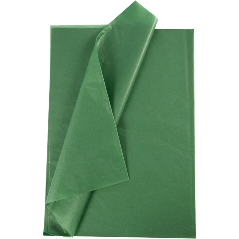 Tissue Paper, sheet 50x70 cm, 14 g, green, 25sheets