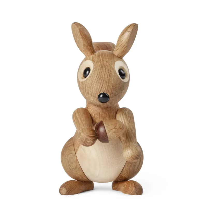 Holz-Eichhörnchen Honey Groß – Eiche · 19 cm | Spring Copenhagen
