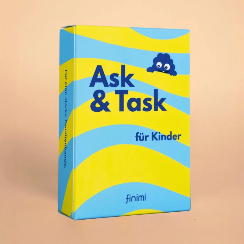 Kartenset "Ask & Task" für Kinder – 52 Karten | Finimi