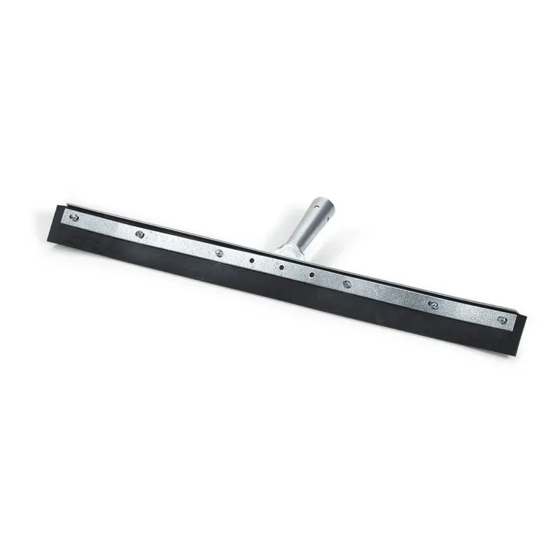 Der Nölle Profi Brush gebogener Wasserschieber 60 cm mit Hartgummi-Lippe von Nölle Profi Brush Bürsten- & Pinseltechnik e.K. entfernt effizient Wasser von glatten Oberflächen - ideal als robuster Bodenabzieher.