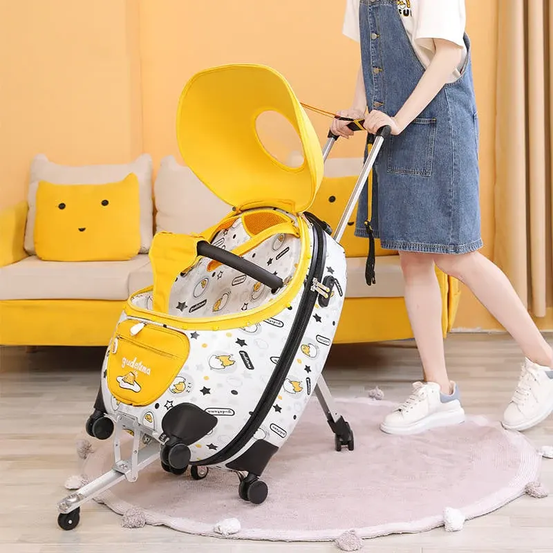 Traveler Baby Go Around Multifunctional Luggage Stroller - Image 0