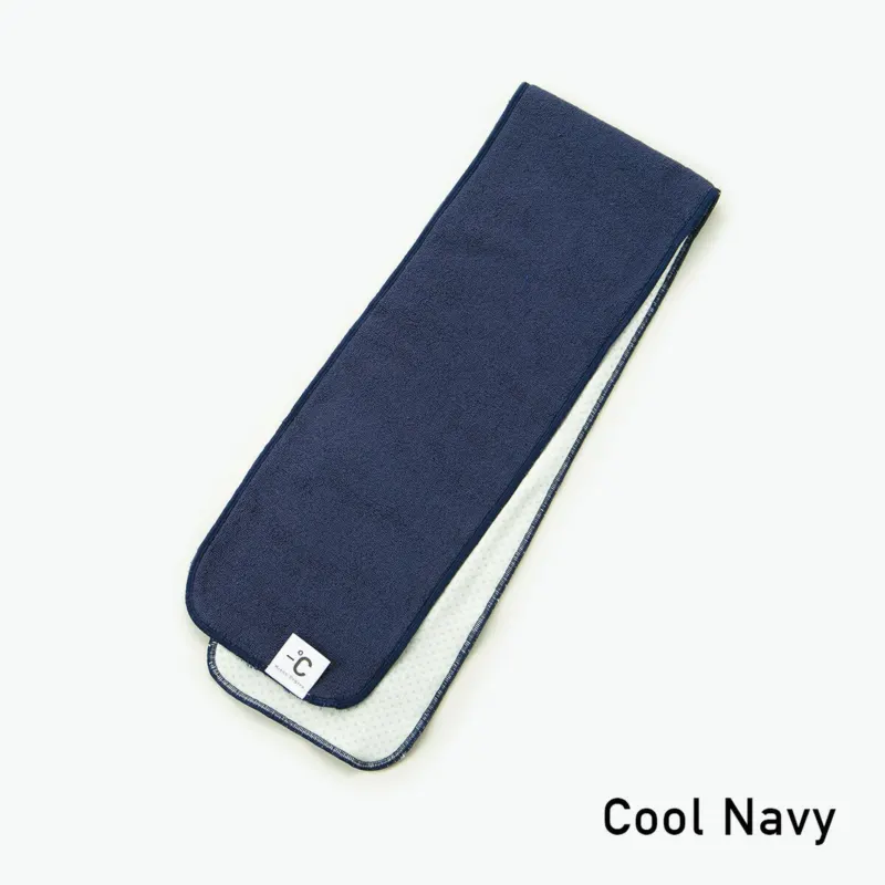 Sport-Kühltuch "Minus Degree Cool" – Marineblau · 90 cm | 100percent