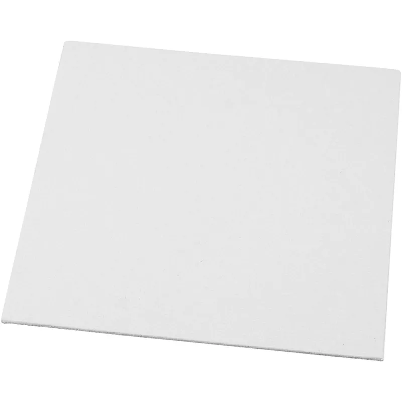 Canvas Panel, white, size 20x20 cm, 280 g