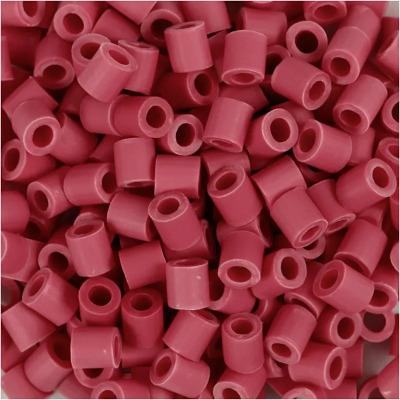 NABBI BioBeads, size 5x5 mm, hole size 2.5 mm, medium, red, 3000 pc