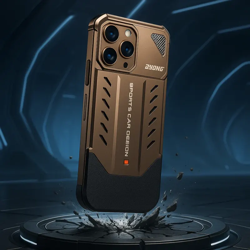 Futuristic Edge Armor iPhone Case - Image 0