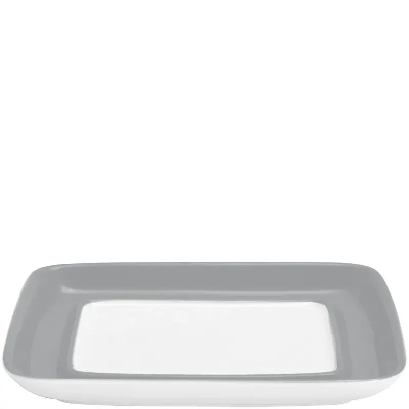 KAHLA Pronto Colore Unterteil zur Butterdose, eckig cool gray