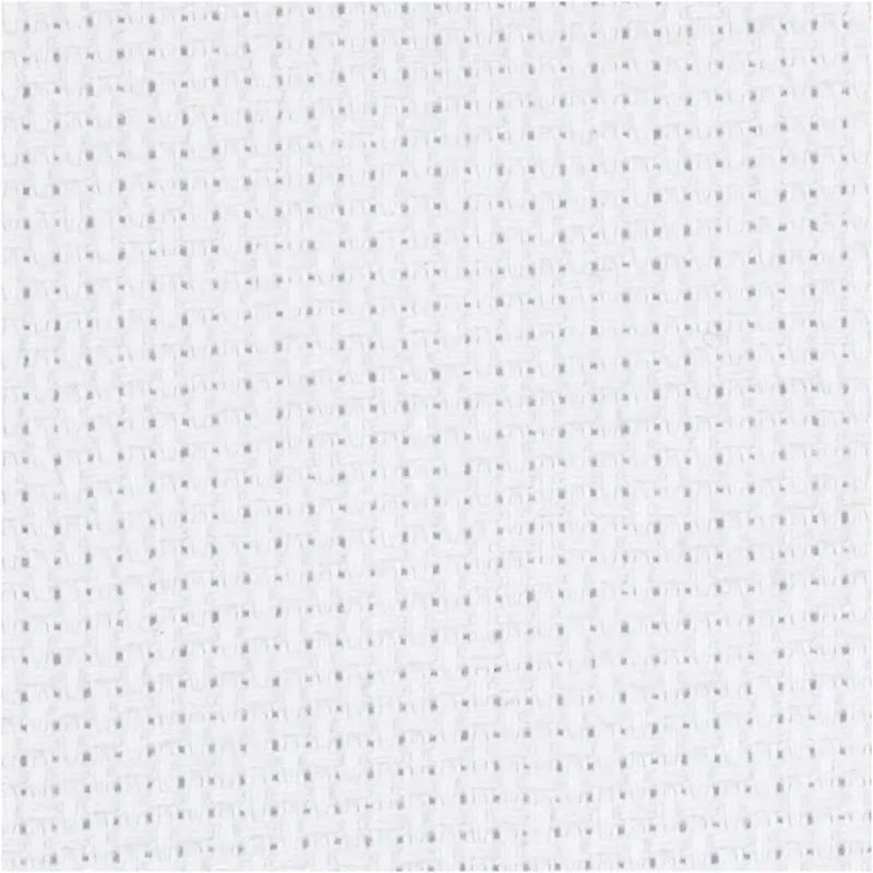 Aida Fabric, W: 150 cm, 70 squares per 10cm , white, 3 m/ 1 pc