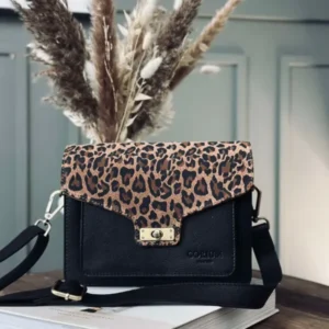 Crossover boxbag - Dark leopard