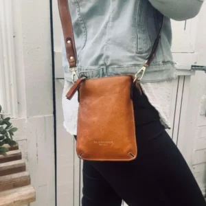 Crossover-Handytasche - Nava Cognac