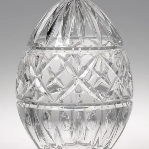 Glasdose Bonboniere Ei Imperial 14cm