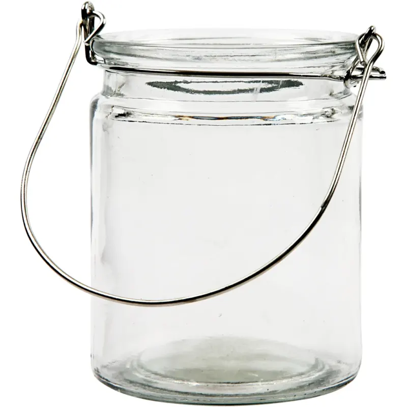 Lantern, H: 10 cm, dia. 7,6 cm, 2 pc