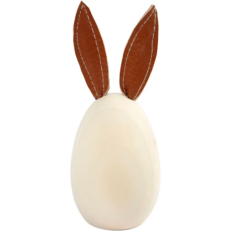 Rabbit, H: 13 cm, dia. 6 cm