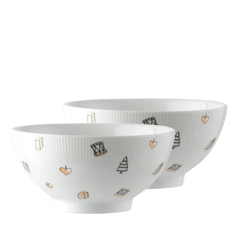 Magic Christmas Schale D15cm - 2 stk.