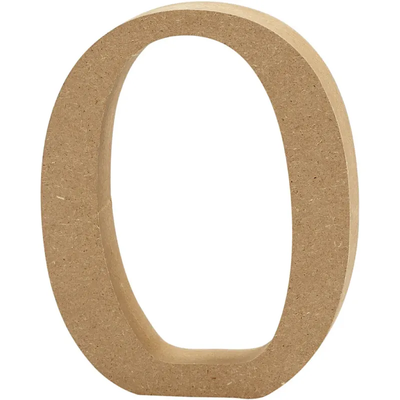 Letter, O, H: 13 cm, thickness 2 cm