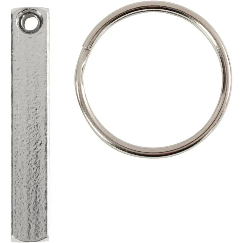 Key Chain Kit, size 40x5 mm, 6 pc
