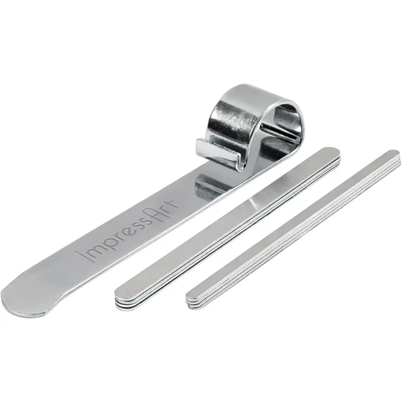 Bending Tool and Metal Bands for bracelet, L: 15 cm, W: 6-106 mm, aluminum