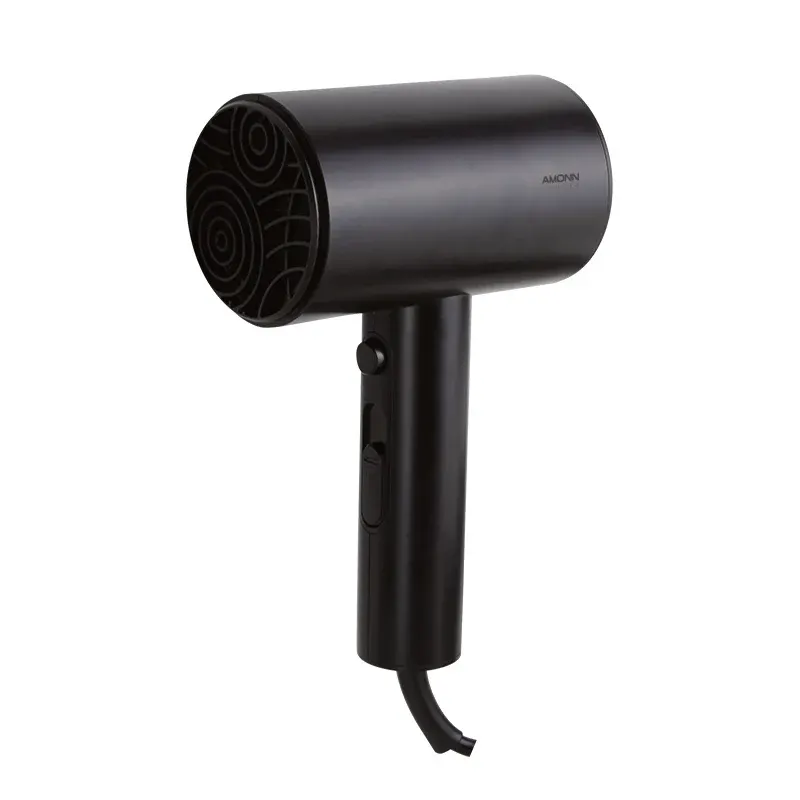 Asciugacapelli a filo compatto 1800W, nero