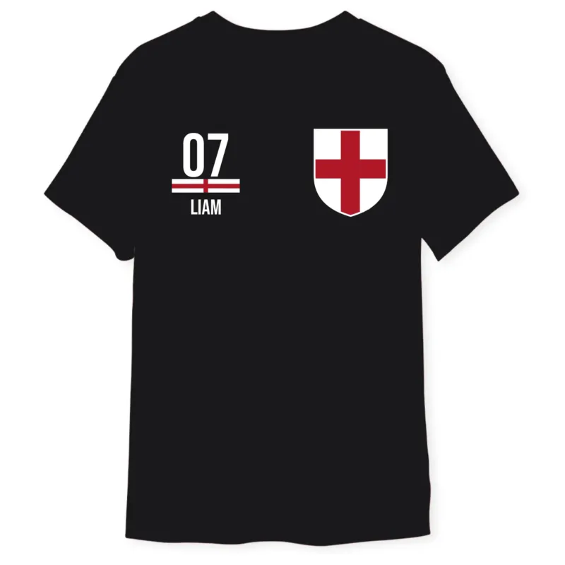 Personalisiertes England Trikot T-Shirt