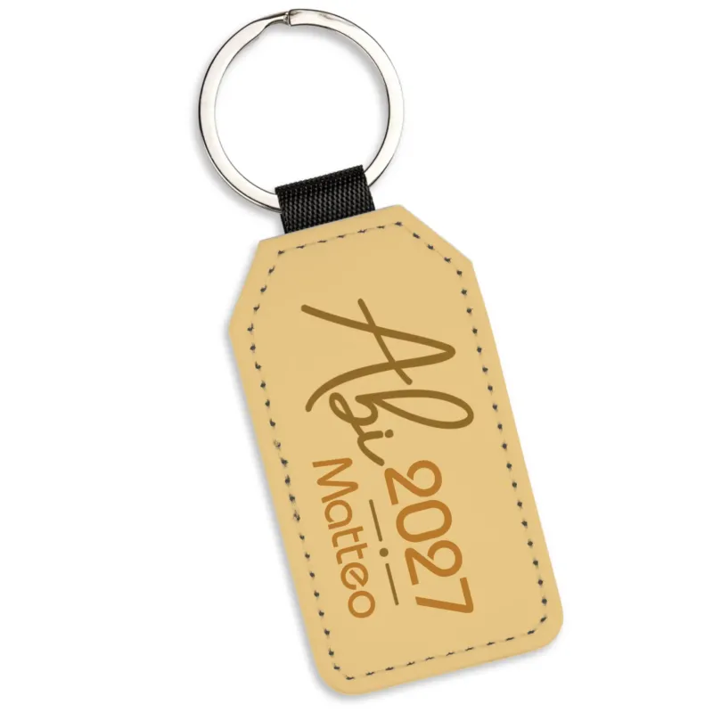 Bild: Personalisierter Schlüsselanhänger - Abi "Jahreszahl" + Name - Geschenk zum Abitur.