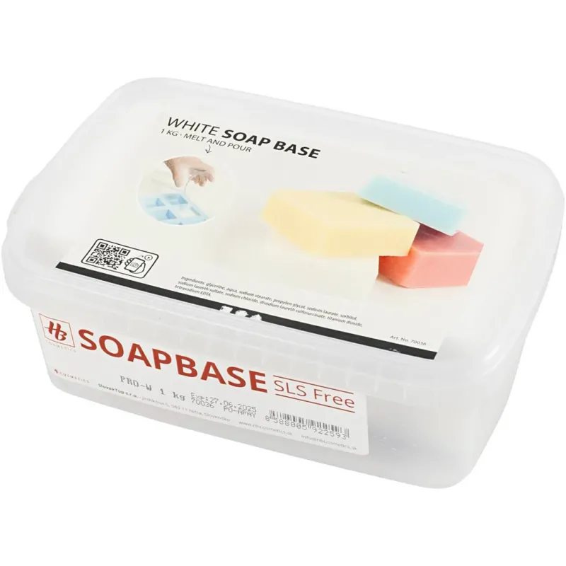 Soap Base, white, 1 kg