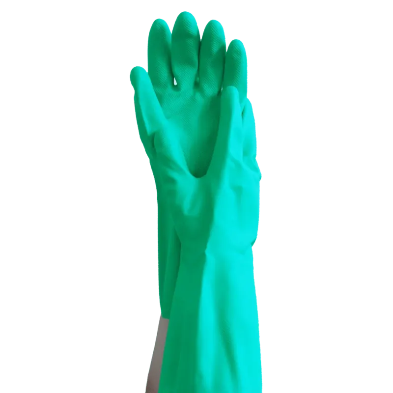 MaiMed-Safety touch Chemikalienschutzhandschuh Nitril, grün