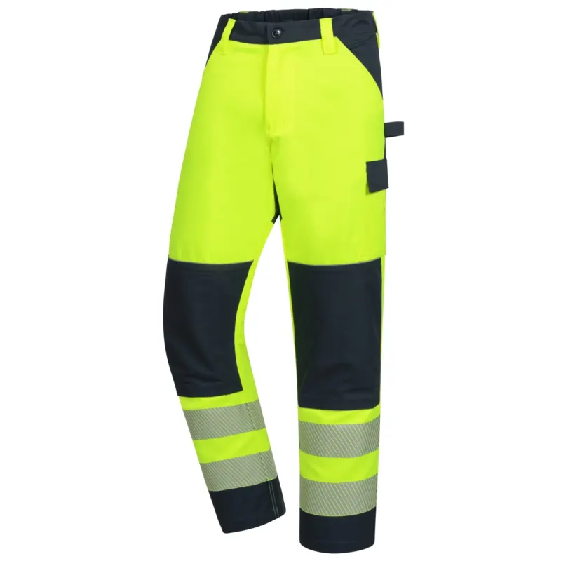 NITRAS MOTION TEX VIZ, lange Warn-Arbeitshose