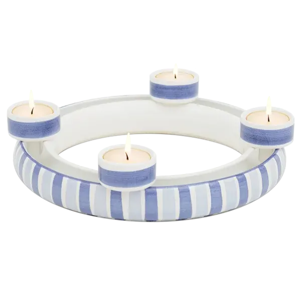 Blumenring mit 4 Teelichthaltern 735B | Dekor 137