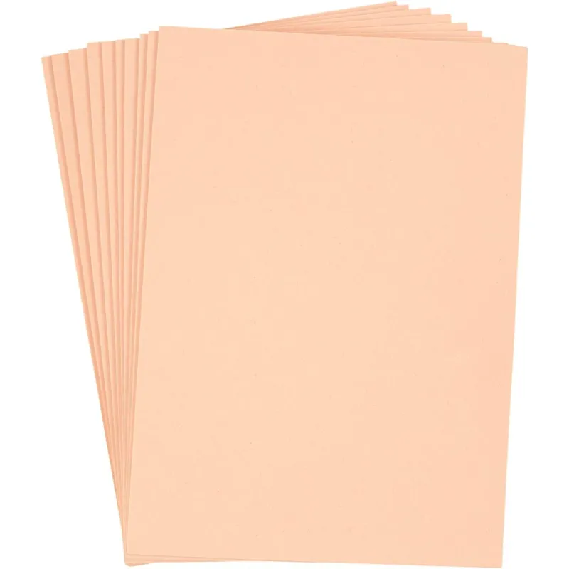 Foam Sheets, A4, sheet 210x297 mm, thickness 2 mm, cream, 10 sheet