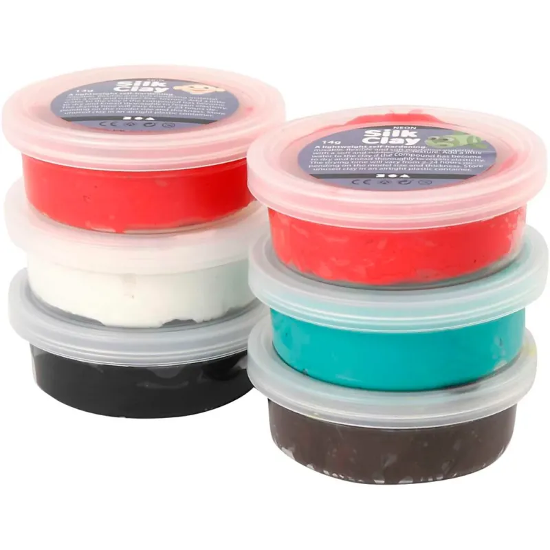 Silk Clay®, christmas colours, 6x14 g