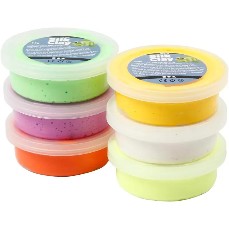 Silk Clay®, spring colours, 6x14 g