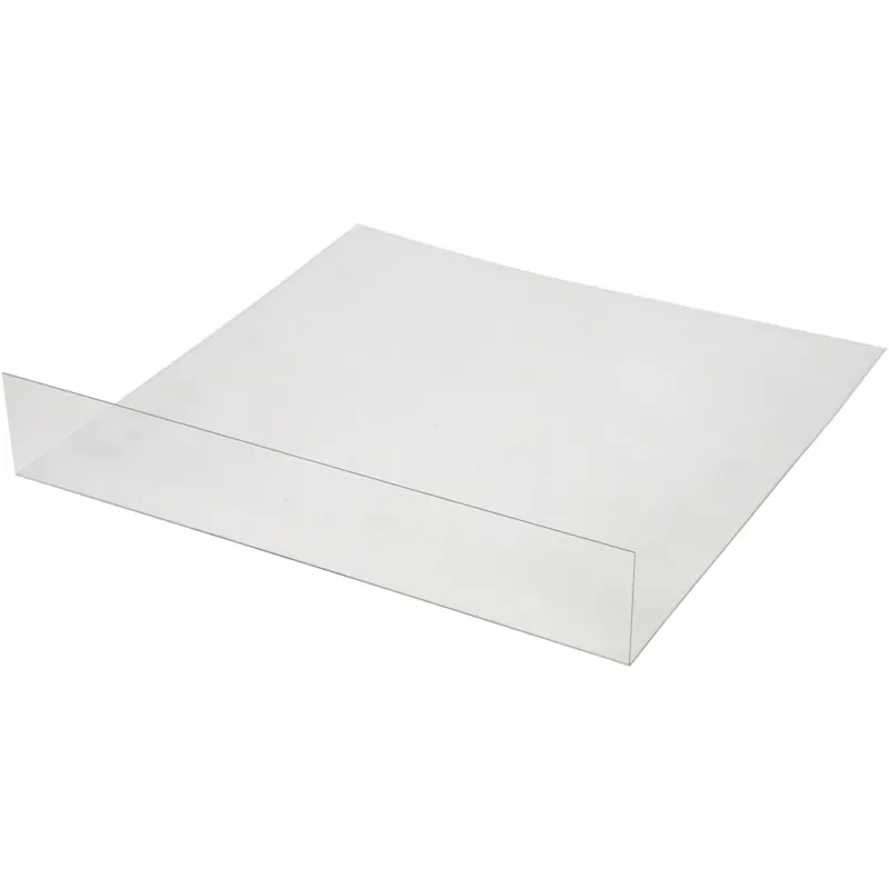 Acrylic insert, size 375x380 mm, transparent