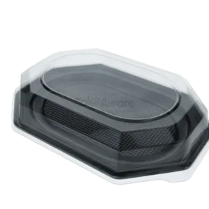 Lid rPET for Catering trays 45cm transparent (50 pcs)