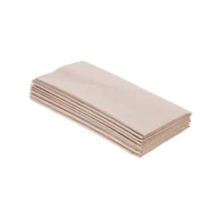 takeaware.nl Servetten Servet 2 laags 1/8 vouw 33x33cm papier kraft BIO