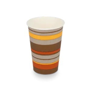 Coffee Cup Carton 180cc 7.5oz Ø7 cm striped (2.500 pcs)