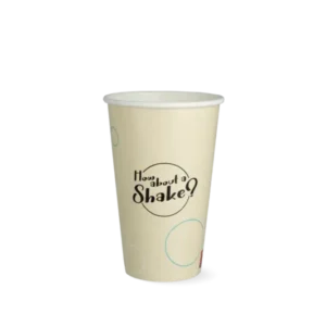 takeaware.nl Milkshakebekers Milkshakebeker middel 400ml 16oz karton