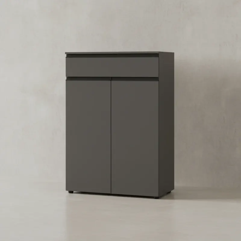 Aktenschrank mit Schublade Soft-Close 81x120x40 cm Graphit_#sku_BARK4041_547#