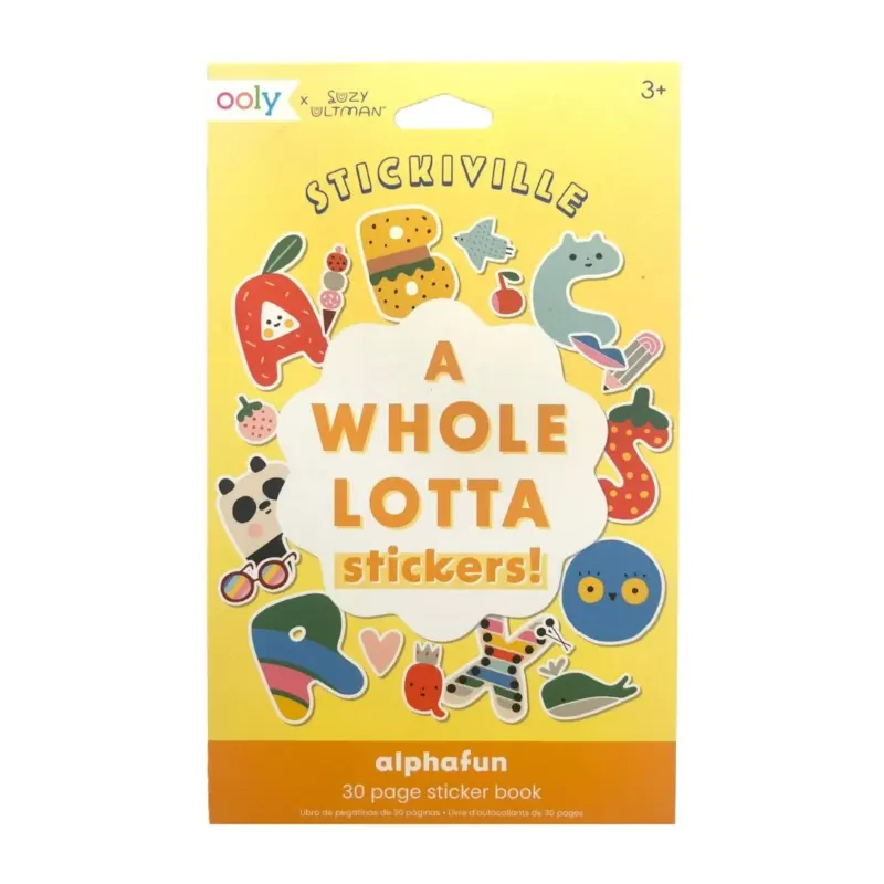Sticker Buch - Stickiville x Suzy Ultman: A Whole Lotta Stickers!