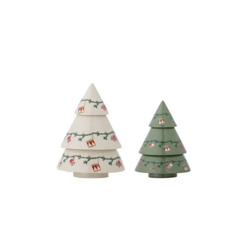 Weihnachtsbäume aus Steingut – Verschiedene Größen