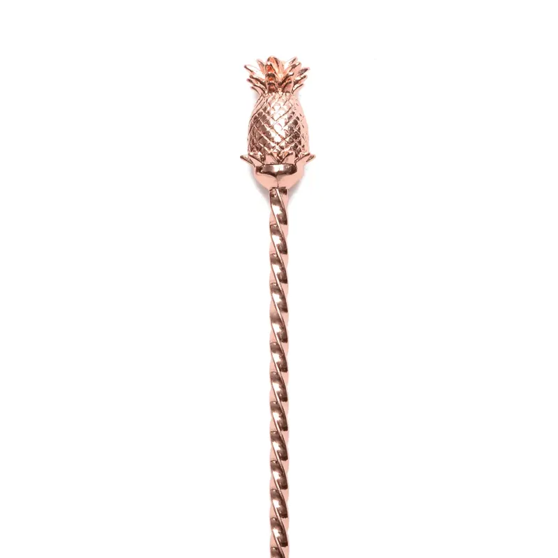 BULU™ PINEAPPLE BARSPOON / COPPER-PLATED / 33.5cm