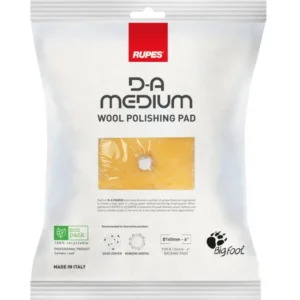 "D-A" Medium Wool (9.NW Series M) Wolle Polierpad Gelb