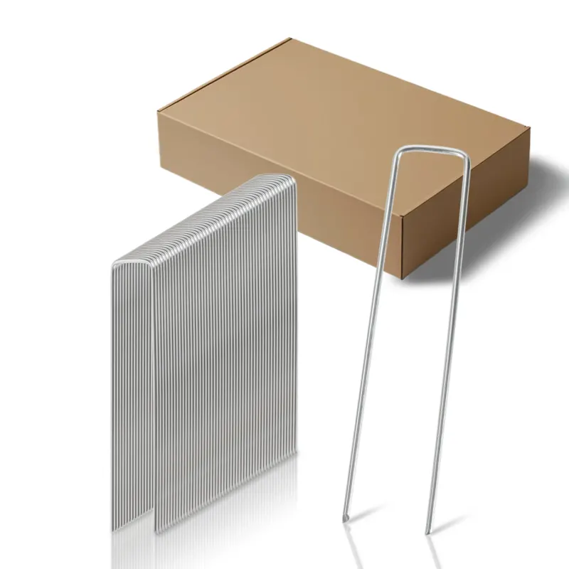 BMOT Bodenanker Erdanker U-förmig Verzinkte 15x2.5cm 50-200 Stücke