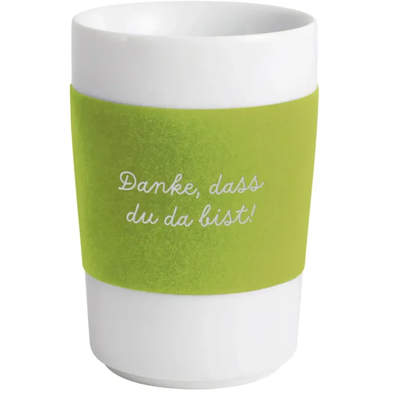 KAHLA touch! Maxi-Becher 0,35 l fresh lime individualisiert