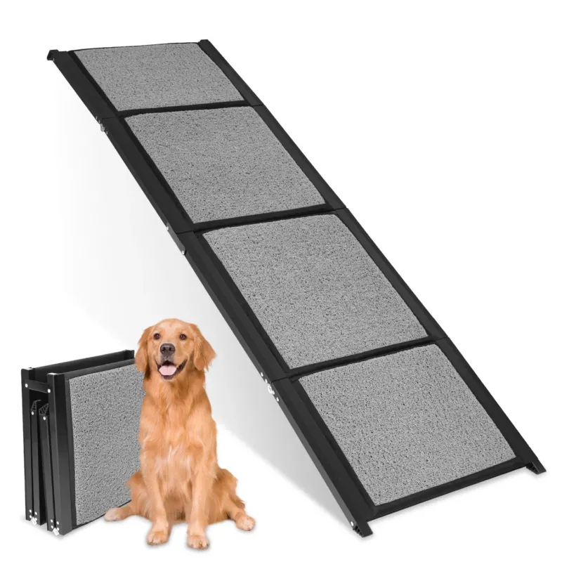BMOT Faltbar Hundetreppe Hunderampe Haustier Aufstiegshilfe