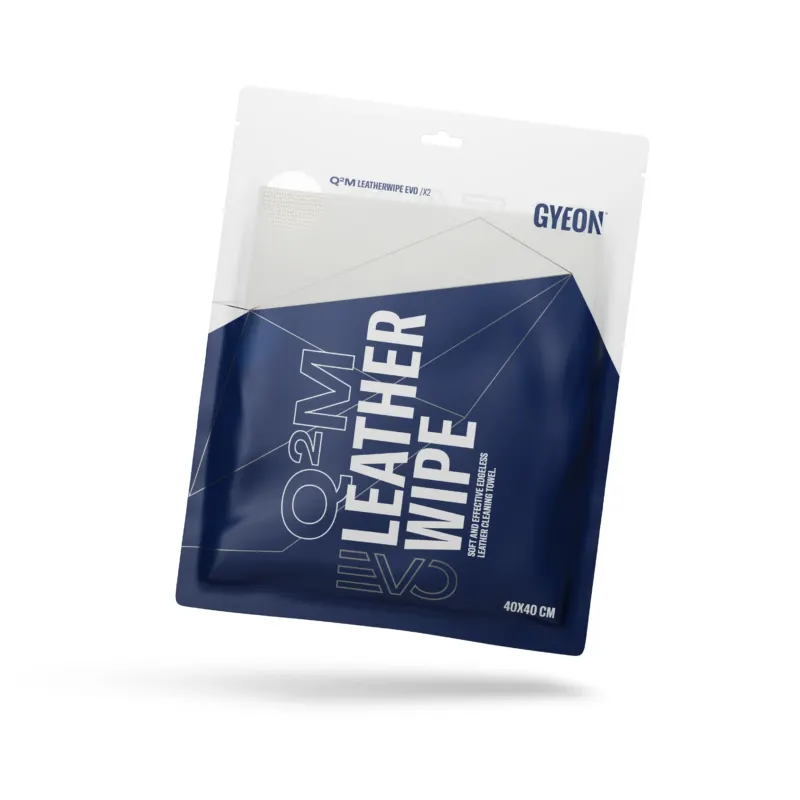 GYEON-Q²M LeatherWipe EVO Mikrofasertuch-40x40 cm (2 Stück)