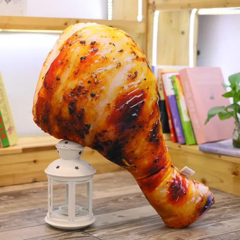 Realistic Food Chicken Leg Plush Toy - Image 0